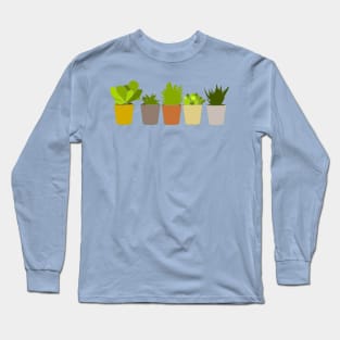 Colorful plants Long Sleeve T-Shirt